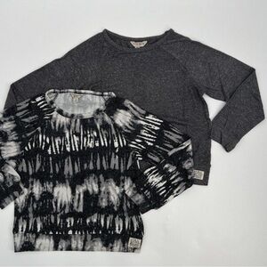 NWT Boundless Lucky Brand 2 piece set long sleeve knit tops Girls 14/16